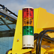 Grúas sobre orugas MAEDA Luz de estados de funcionamiento