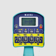 Grúas de batería MAEDA Control remoto con pantalla digital
