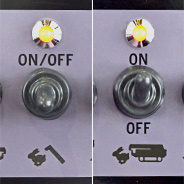 Grúas de batería MAEDA Función de grúa en 2 velocidades/ Función de desplazamiento en 2 velocidades