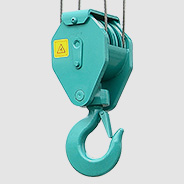 Grúas de batería MAEDA 4 poleas / 2 poleas de gancho