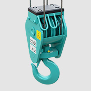 Grúas de batería MAEDA 4 poleas / 2 poleas de gancho