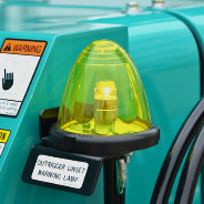 Grúas de batería MAEDA Enlace de la grúa con el OR (Lámpara de ajuste del OR)