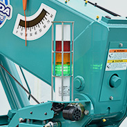 Grúas de batería MAEDA Luz de estado de funcionamiento