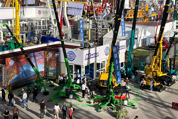bauma maeda minicranes