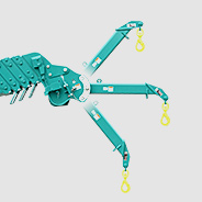 Grúas de batería MAEDA Gancho de búsqueda